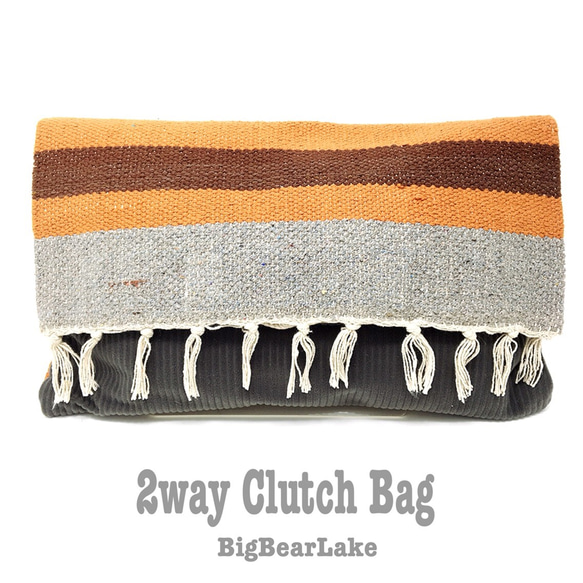 2way Clutch Bag 【BBL-CB100】 1枚目の画像