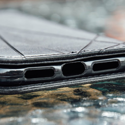 ★スプライシング iPhone12 アイフォンスマホケース 手帳型 iPhone11 iPhone14 【北欧柄】 8枚目の画像