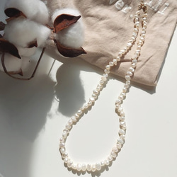 freshwater pearl necklace RN026 4枚目の画像