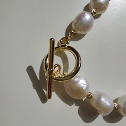 freshwater pearl mantel bracelet RB019 10枚目の画像