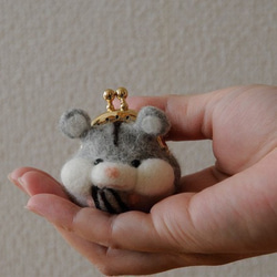 “訂單生產”倉鼠的小枝（灰色） 第1張的照片