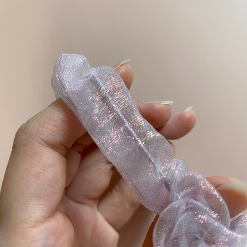 オーダー不可⭐ハンドメイドシュシュ original) トイ、ドット柄シュシュ | ファッション通販サイト NUGU