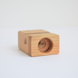 会津の天然木「スマホスタンド＆スピーカー」Aタイプ 9枚目の画像