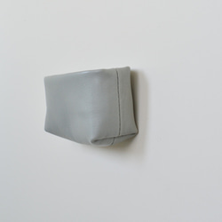 ［受注製作］マグネット付き 本革小物入れ SSサイズ 鍵や印鑑入れにも＊白＊ 7枚目の画像