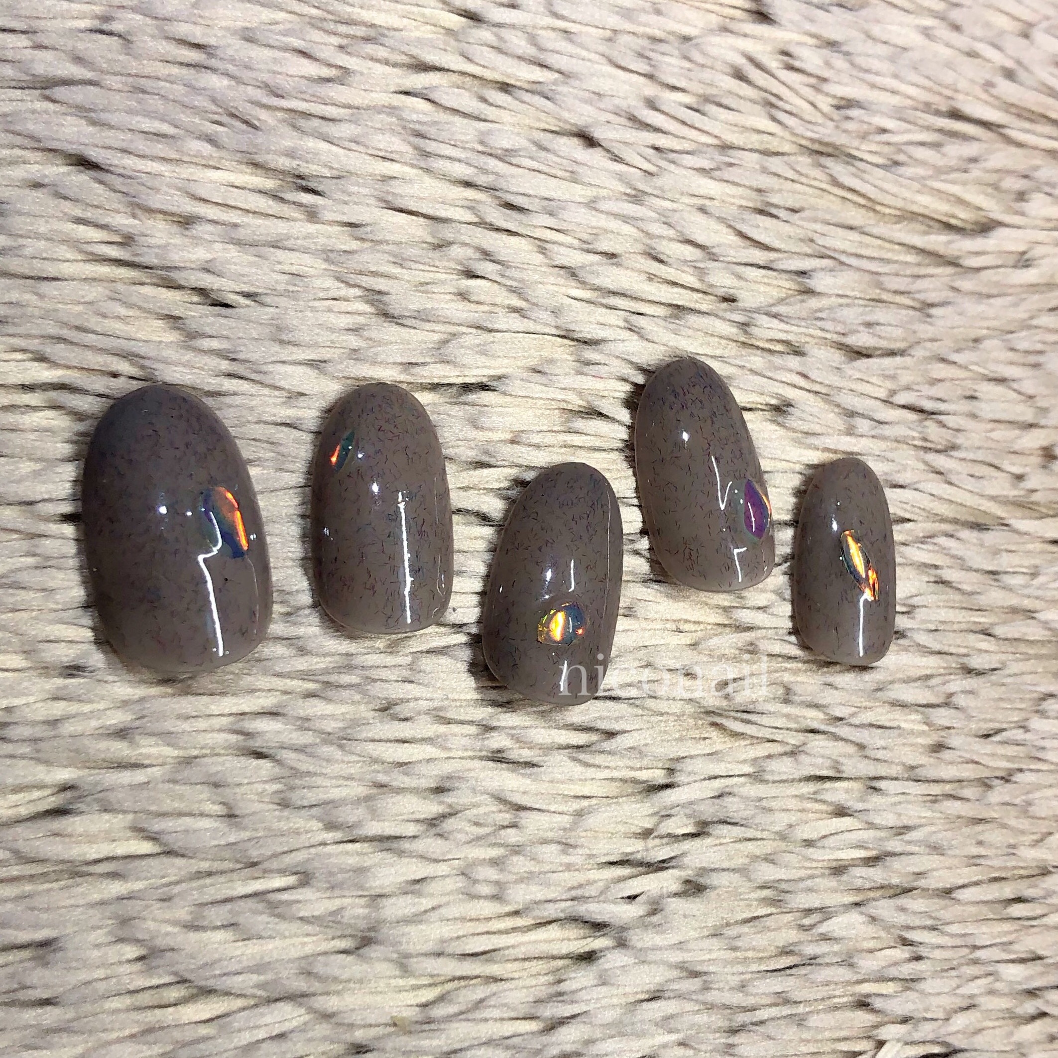 秋冬　ニット調　滴ニュアンス