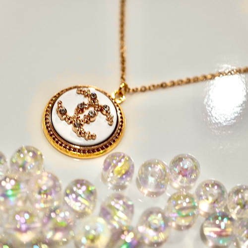 CHANEL❤ヴィンテージボタンネックレス ネックレス・ペンダント KOCHI