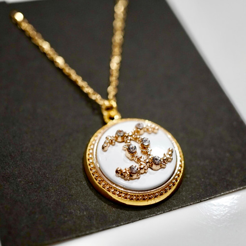 CHANEL❤ヴィンテージボタンネックレス ネックレス・ペンダント KOCHI