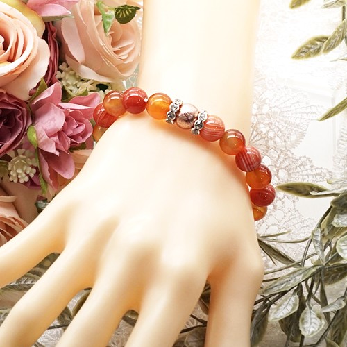 ギベオン隕石 ブレスレット 天然石 パワーストーン bracelet-s