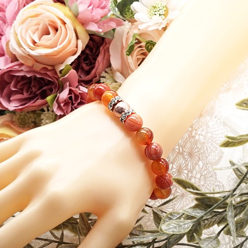 ギベオン隕石 ブレスレット 天然石 パワーストーン bracelet-s