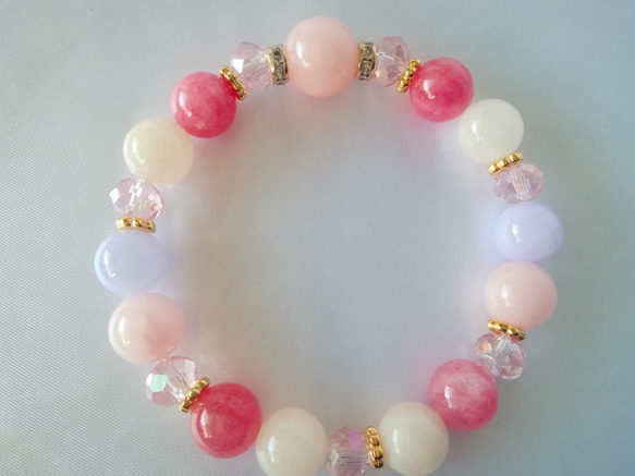桜ハンドメイド2021 天然石ブレスレット ブレスレット SHANTII 通販