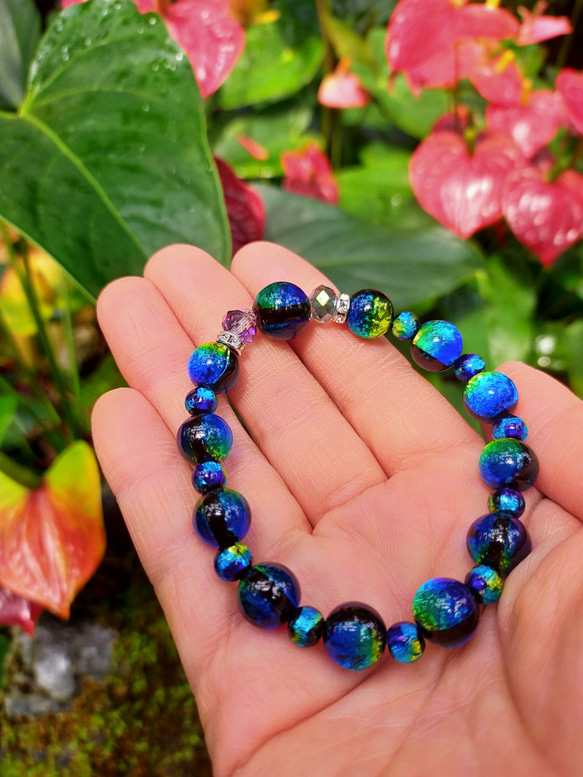 ホタルガラス ブレスレット