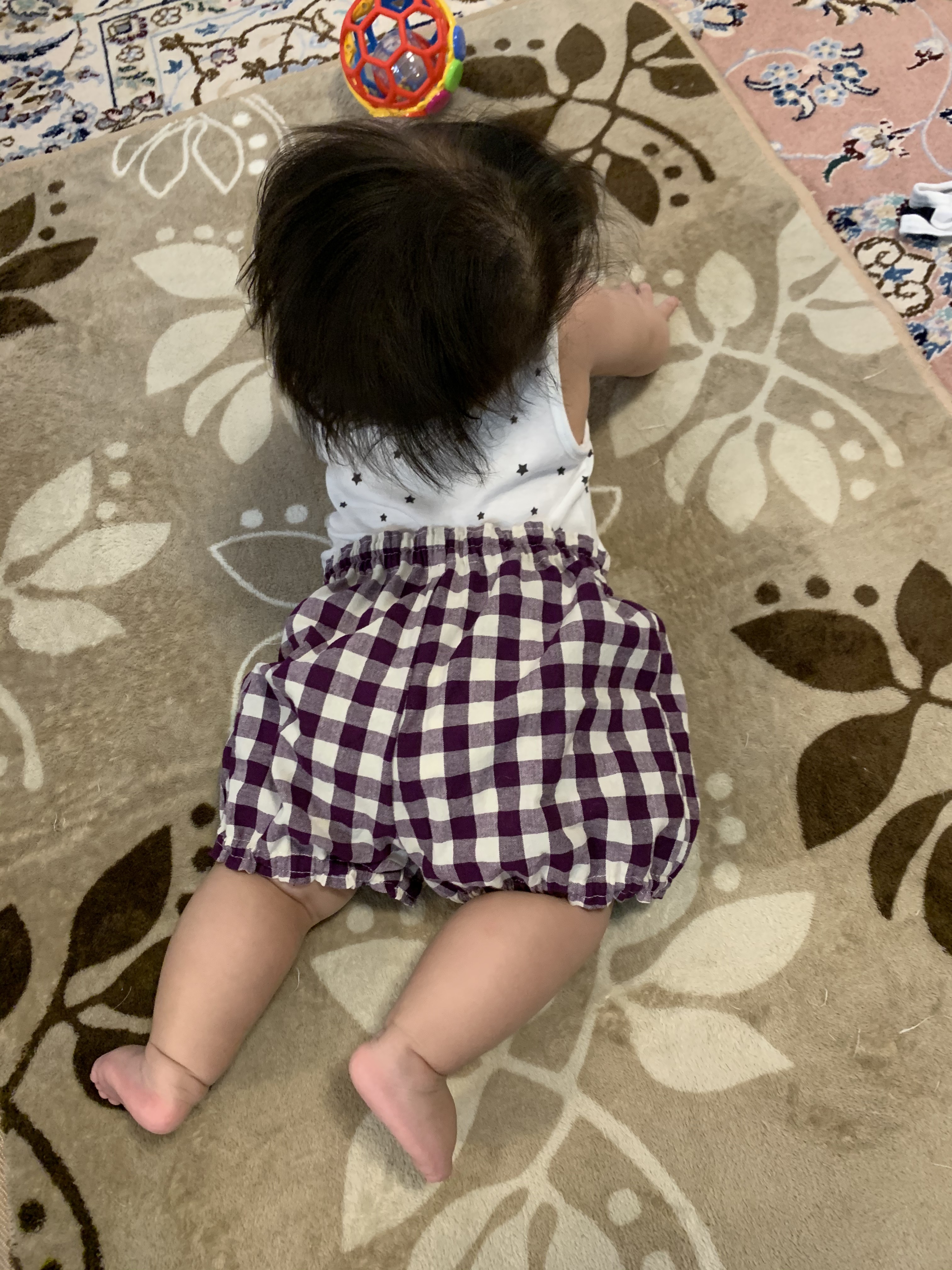 バルーンパンツ かぼちゃパンツ 90size なまえ刺しゅうサービス