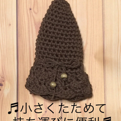 【送料無料】♡キッズ用 手編み帽子♡ 4枚目の画像