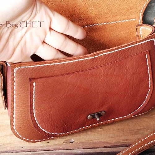 ショルダーバッグ・ポシェット CITYBREEZE Eco leather mini bag_BROWN CITYBREEZE Eco leather mini bag_BROWN (ショルダーバッグ