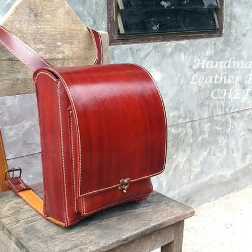 大人のランドセル・赤茶 リュック・バックパック Chet-Leather 大人のランドセル・赤茶 リュック・バックパック Chet-Leather