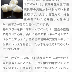 うみのコウセキBigフープ(4色)ピアス/イヤリング 7枚目の画像