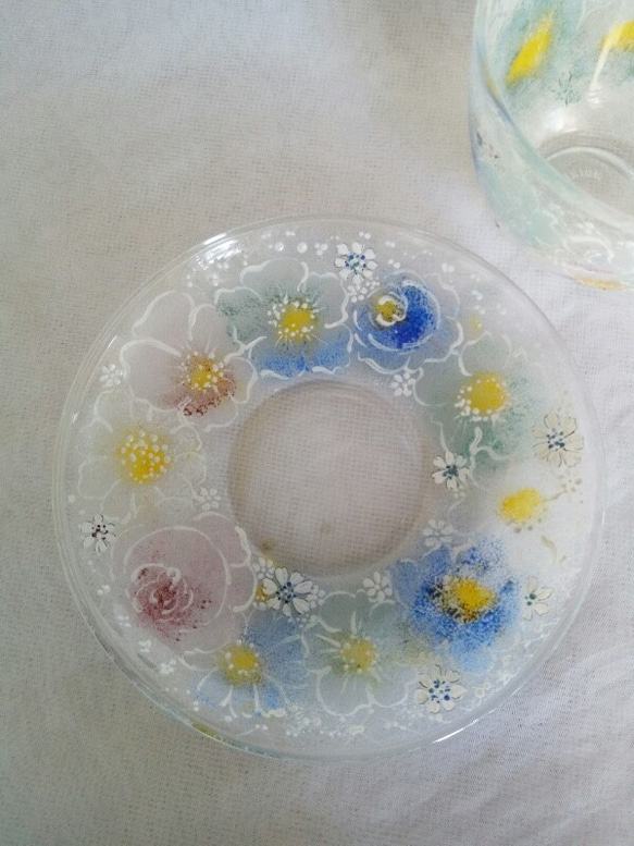 母の日！お花ふわりカップ＆ソーサーピンク系（あたたかいのもOK） 4枚目の画像