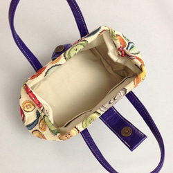 ゴブラン織りミニバッグ(ダレス型) 3枚目の画像