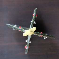 陶製のクリスマスツリー（小） 4枚目の画像
