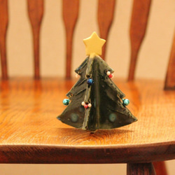 陶製のクリスマスツリー（小） 5枚目の画像