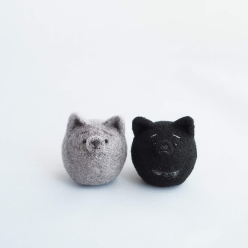 受注製作】-うちのこ- まゆねこ(猫)オーダーページ 羊毛フェルト