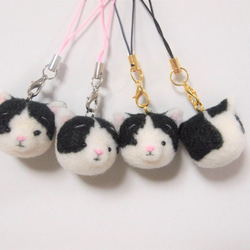 《定做》Mayuneko【Order Pattern】Mobile Phone Cleaner Strap Wool Felt 第3張的照片