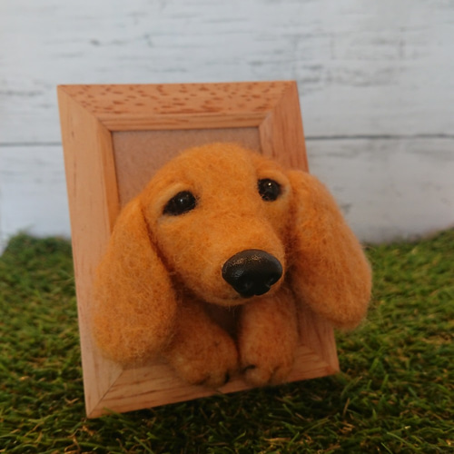 七夕飾り ダックス ✨ぬいぐるみ 羊毛フェルト ドール 7月 可愛い 羊毛