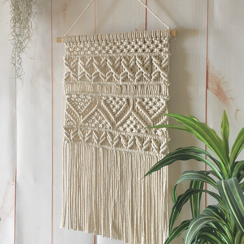 特大サイズ　マクラメタペストリー マクラメ タペストリー タペストリー・壁掛け Lacle 通販