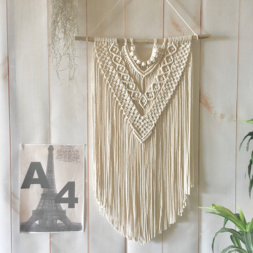 特大サイズ　マクラメタペストリー 大きめサイズ マクラメ タペストリー タペストリー・壁掛け Lacle 通販