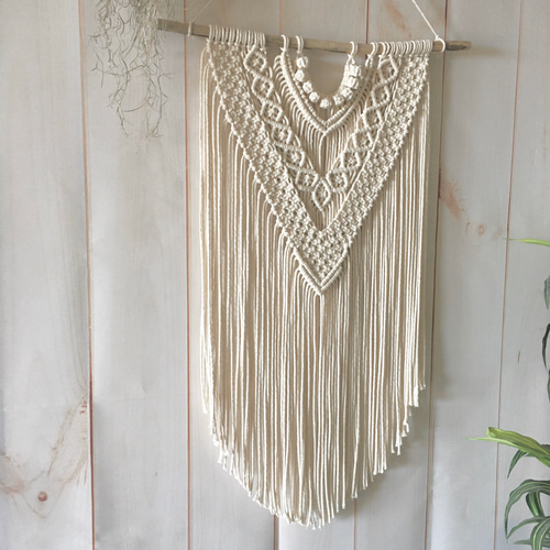 大きめサイズ マクラメ タペストリー タペストリー・壁掛け Lacle 通販