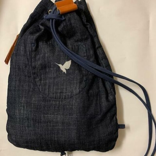 お纏めリクエスト※カーキブラウンベロア巾着バッグ♡ブラックWデニム3wayバッグ 岡山デニム巾着型3Wayバッグ【MA LOVE LA／マ・ロベ・ラ】 巾着