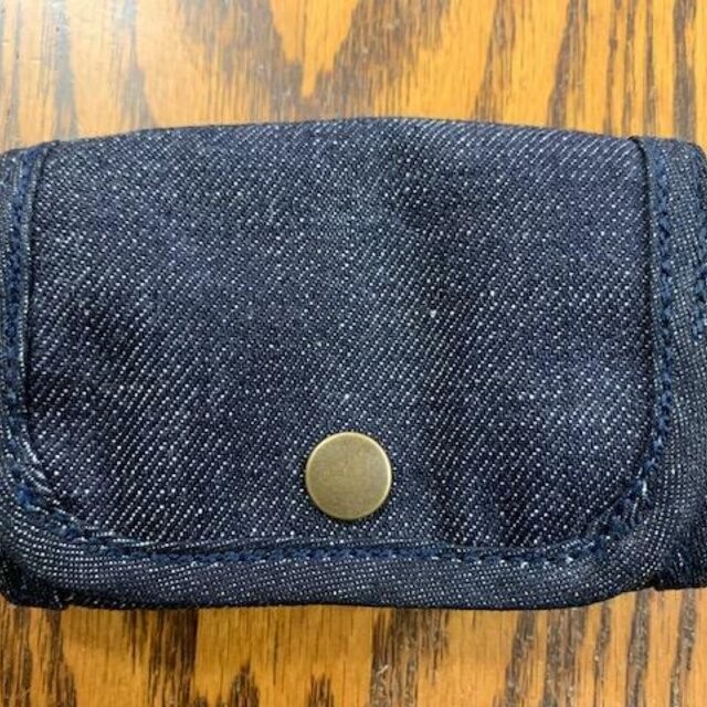 新品 倉敷デニム カードケース 名刺入れ 小物入れ 日本製 刻ん
