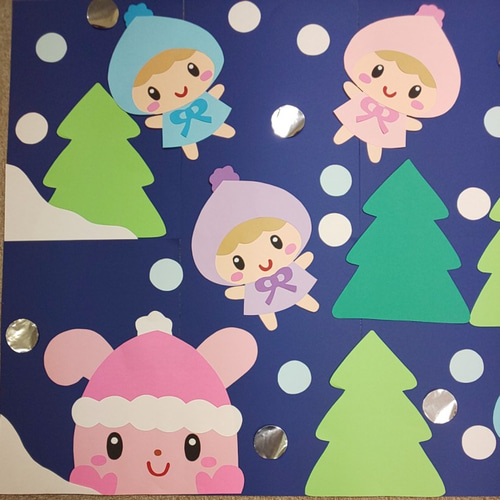 妖精たちのダンス保育園・幼稚園 壁面飾り その他アート わたまり 通販