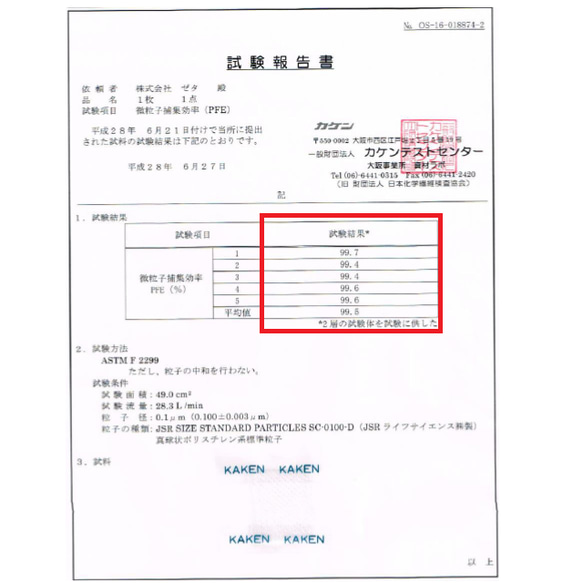 FiLTASS シルクマスク × ナノファイバー 東工大教授発明 高性能フィルター搭載 立体構造 形状記憶 分子マスク 8枚目の画像