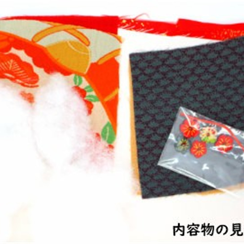 手作りキット CK-024 古布うさぎのお雛様キット アクセサリー 和