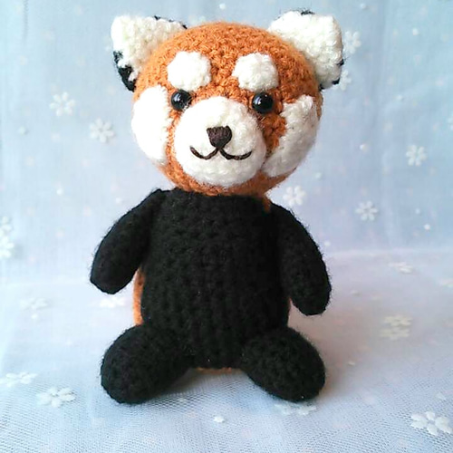 再販 ちょこんとシリーズ レッサーパンダ あみぐるみ Lovely Star