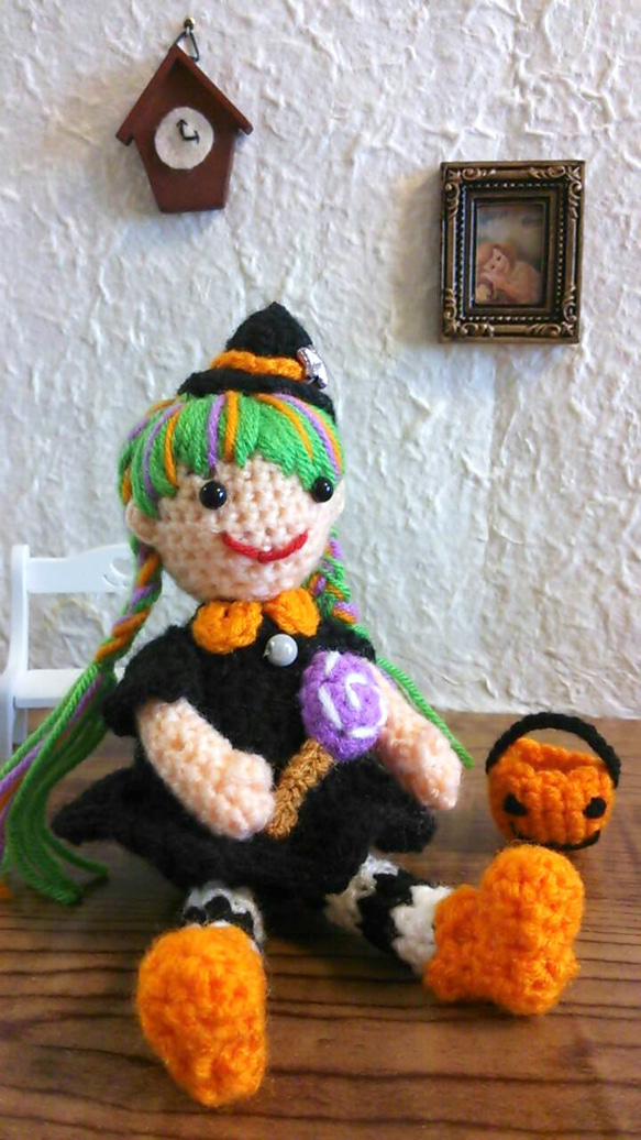 ハロウィン  魔女っ子  キャンディ 1枚目の画像