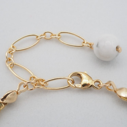 ハウライトワンポイトアンクレット