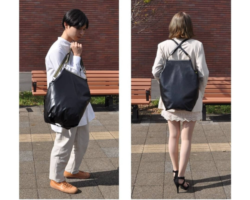 フランク　2wayリュック(M)　ハンドメイド 0_c20fe9b538af4119e3d044bef6cc