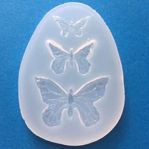 やっと再入荷！】3サイズ蝶々型・チョウチョ／シリコンモールド
