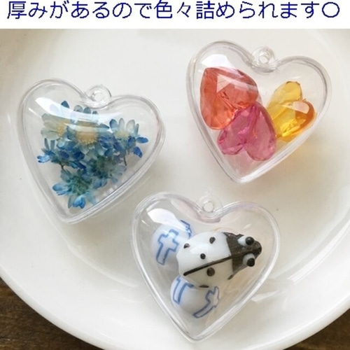 レジン❥採血チャーム・ハートのしずく 汚らしい