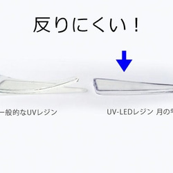 おまけ付き!増量25ｇ→30ｇ！！UV-LEDレジン液月の雫［ハードタイプ］/型番19 3枚目の画像