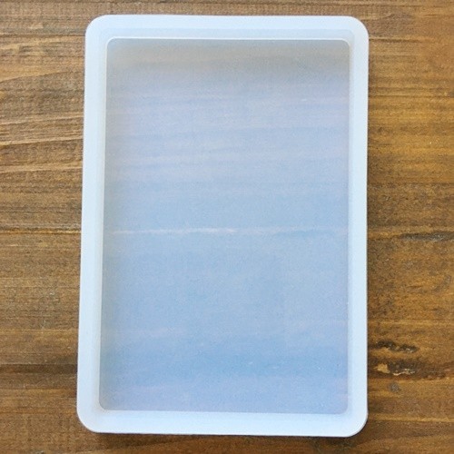 ビッグサイズ！120×80mmスクエア型シリコンモールド・フラット