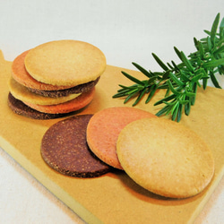 【グルテンフリー】米粉のクッキーアソート（バニラ・ビーツ・ココア各3枚入）×2セット・卵、乳製品不使用・メール便送料無料 3枚目の画像