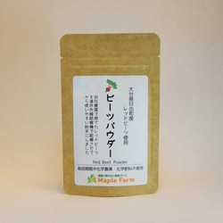 【在庫限り！】食べる輸血！貴重な国産無添加ビーツパウダー20g×1袋（送料無料、栽培期間中農薬・化学肥料不使用） 1枚目の画像