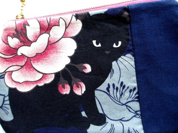 日本模式門廊*藍橫盤整理的C黑貓 第2張的照片