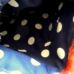 最後1點*蓬鬆的貓包*混合毛皮紅色 第4張的照片
