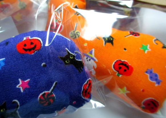 セール1000円→890円!ネコのまたたびおもちゃ＊ハロウィン柄２種 5枚目の画像