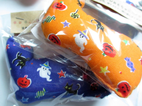 セール1000円→890円!ネコのまたたびおもちゃ＊ハロウィン柄２種 6枚目の画像