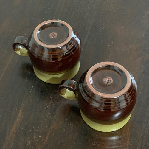 陶器 飴色&黄色のマグカップ マグカップ TUTI no TE 通販